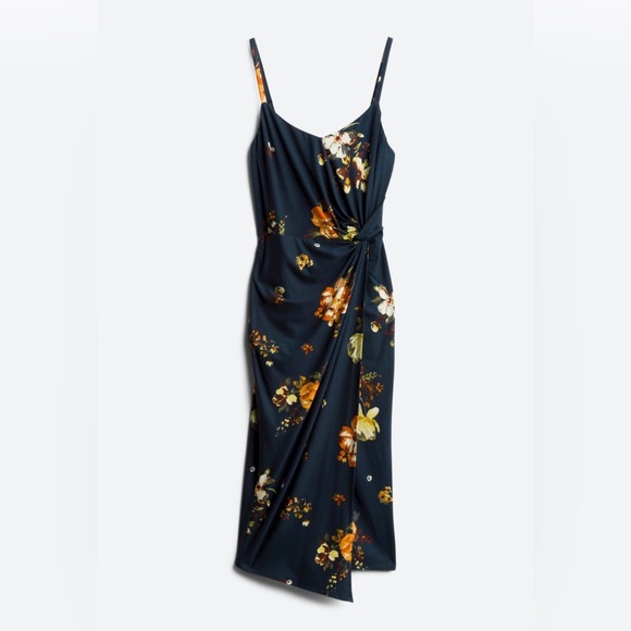 NWT Nine Britton Asymetrical Floral Asymmetrical Dress size 3X 🌸BG 1 - Picture 3 of 4